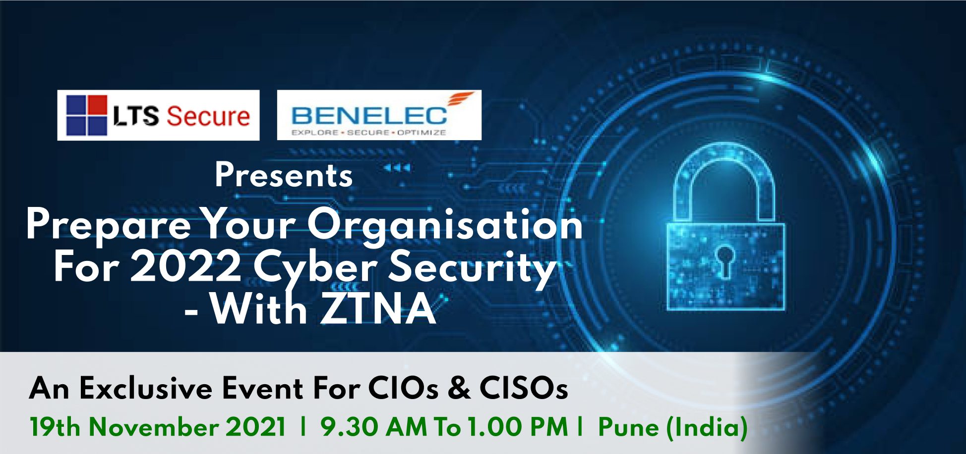 Event cyber security with ZTNA